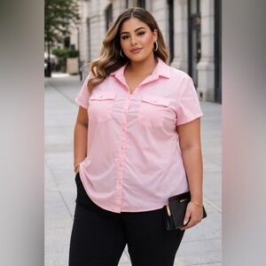 Zac & Rachel Light Pink Button-Down Shirt